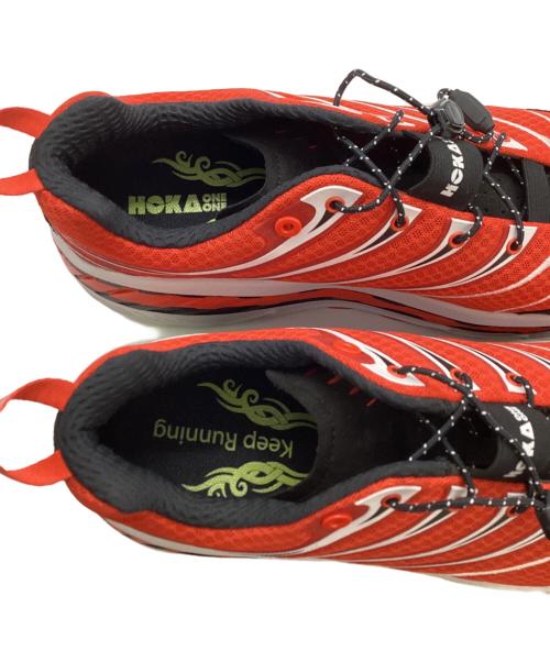 HOKAONEONE（ホカオネオネ）HOKAONEONE (ホカオネオネ) STINSON EVO OG / スティンソン エボ / 1155350 HBN レッド サイズ:28の古着・服飾アイテム