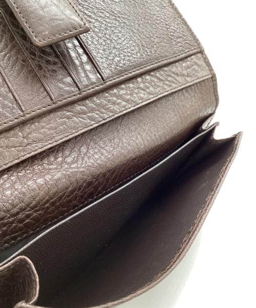 GUCCI（グッチ）GUCCI (グッチ) 二つ折り長財布 2149 245758 ブラウンの古着・服飾アイテム