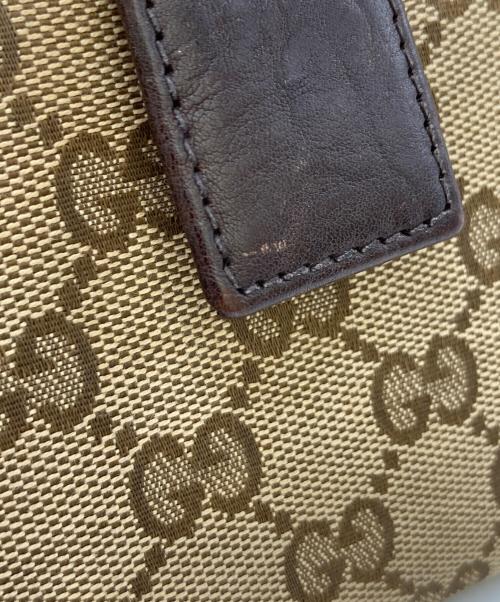 GUCCI（グッチ）GUCCI (グッチ) 二つ折り長財布 2149 245758 ブラウンの古着・服飾アイテム