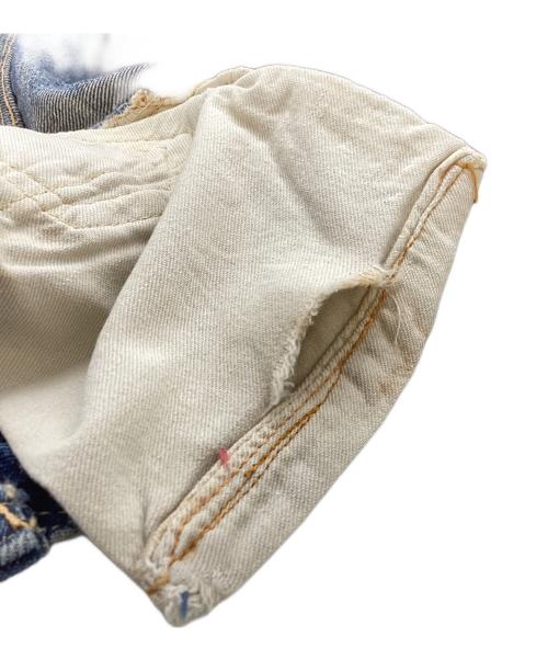 LEVI'S（リーバイス）LEVI'S (リーバイス) 503B XX ビッグE前期 無刻印 隠しリベット Vステッチ センターセット通常R 鉄製銅メッキリベット  インディゴ サイズ:不明の古着・服飾アイテム