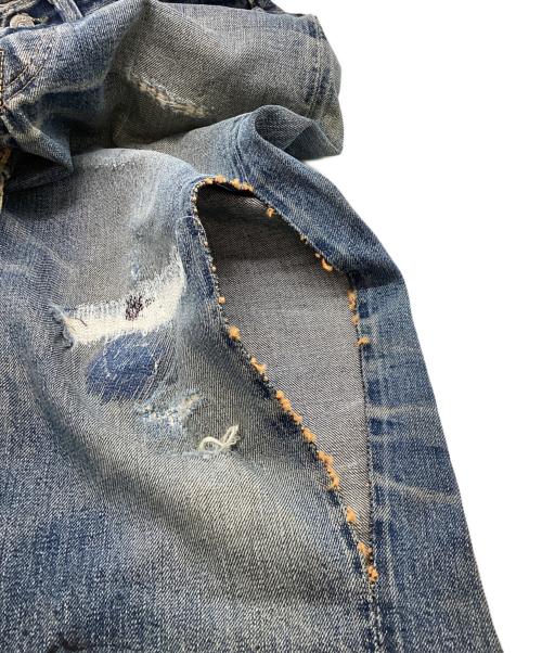 LEVI'S（リーバイス）LEVI'S (リーバイス) 503B XX ビッグE前期 無刻印 隠しリベット Vステッチ センターセット通常R 鉄製銅メッキリベット  インディゴ サイズ:不明の古着・服飾アイテム