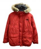 THE NORTH FACEザ ノース フェイス）の古着「SNOOP DOWN JACKET / スヌープダウンジャケット / ND18992」｜レッド