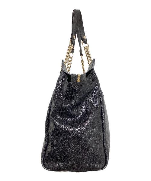 LONGCHAMP（ロンシャン）LONGCHAMP (ロンシャン) チェーンハンドバッグ ブラックの古着・服飾アイテム