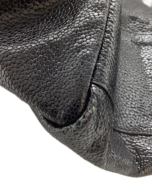 LONGCHAMP（ロンシャン）LONGCHAMP (ロンシャン) チェーンハンドバッグ ブラックの古着・服飾アイテム