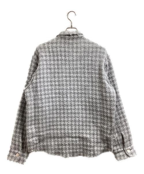 FAF（エフエーエフ）FAF (エフエーエフ) ニットシャツ / knit shirt / 13411013 グレー サイズ:3の古着・服飾アイテム