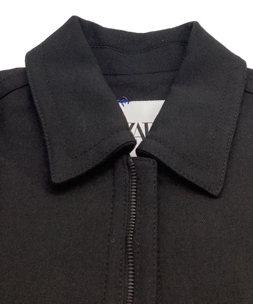 ZARA（ザラ）ZARA (ザラ) ADER error (アーダーエラー) ボンバージャケット / ma1 / 中綿ブルゾン / 中綿ジャケット ブラック サイズ:Sの古着・服飾アイテム