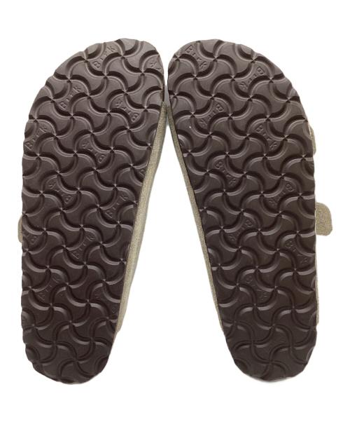 BIRKENSTOCK（ビルケンシュトック）BIRKENSTOCK (ビルケンシュトック) アリゾナ サンダル 0951303 ARIZONA Taupe ソフトフットベッド ベージュ サイズ:36の古着・服飾アイテム