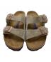 中古・古着 BIRKENSTOCK (ビルケンシュトック) アリゾナ サンダル 0951303 ARIZONA Taupe ソフトフットベッド ベージュ サイズ:36：10000円