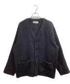 OUR LEGACYアワーレガシー）の古着「CARDIGAN BLACK MOHAIR」｜ブラック