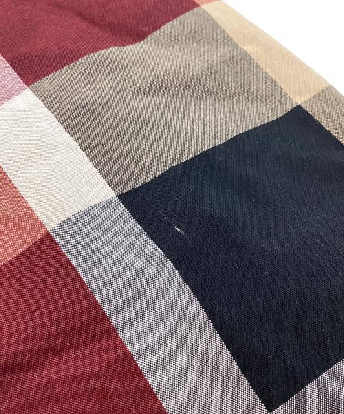 BLUE LABEL CRESTBRIDGE（ブルーレーベルクレストブリッジ）BLUE LABEL CRESTBRIDGE (ブルーレーベルクレストブリッジ) チェックブライトオックスセットアップ 55J32-325-16 レッド サイズ:38の古着・服飾アイテム