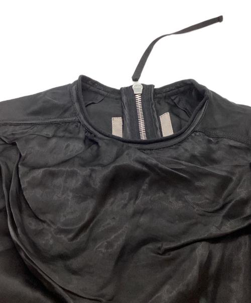 RICK OWENS（リックオウエンス）RICK OWENS (リックオウエンス) サテンドレープワンピース RP16F2527-N ブラック サイズ:4の古着・服飾アイテム