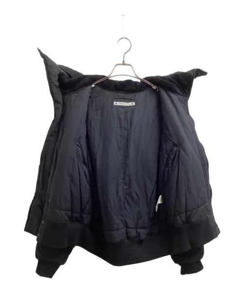 SASQUATCHfabrix.（サスクワッチファブリックス）SASQUATCHfabrix. (サスクワッチファブリックス) FLIGHT JACKET / フライトジャケット / 18AW-JKH-007  ブラック サイズ:Sの古着・服飾アイテム