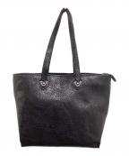 GANZOガンゾ）の古着「イレギュラーシュリンク トートバッグ　59066　IRREGULAR SHRINK」｜ブラック