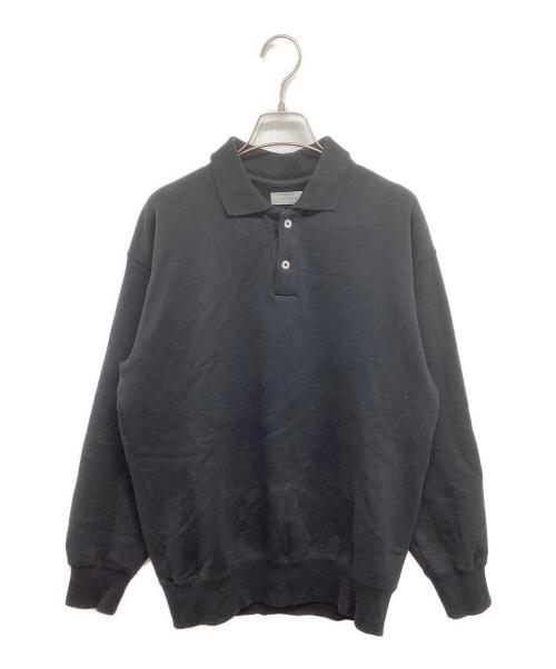 COMME des GARCONS HOMME（コムデギャルソン オム）COMME des GARCONS HOMME (コムデギャルソン オム) ポロスウェット HT-050080 ブラック サイズ:不明の古着・服飾アイテム