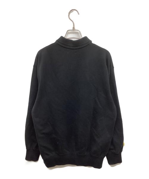 COMME des GARCONS HOMME（コムデギャルソン オム）COMME des GARCONS HOMME (コムデギャルソン オム) ポロスウェット HT-050080 ブラック サイズ:不明の古着・服飾アイテム