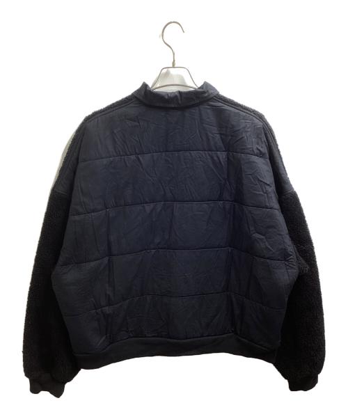 WILLY CHAVARRIA（ウィリーチャバリア）WILLY CHAVARRIA (ウィリーチャバリア) BOA FLEECE SHIRT ブラック サイズ:Lの古着・服飾アイテム