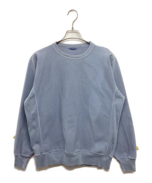 AURALEE（オーラリー）AURALEE (オーラリー) SUPER MILLED SWEAT A20AP025M スカイブルー サイズ:4の古着・服飾アイテム