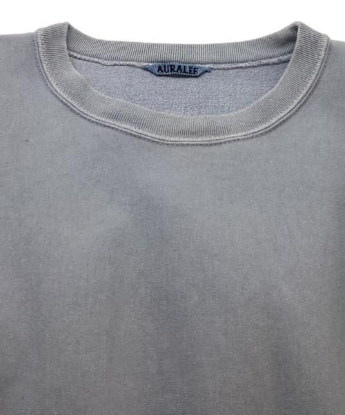 AURALEE（オーラリー）AURALEE (オーラリー) SUPER MILLED SWEAT A20AP025M スカイブルー サイズ:4の古着・服飾アイテム