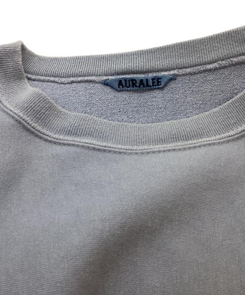 AURALEE（オーラリー）AURALEE (オーラリー) SUPER MILLED SWEAT A20AP025M スカイブルー サイズ:4の古着・服飾アイテム