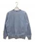 AURALEE（オーラリー）の古着「SUPER MILLED SWEAT A20AP025M」｜スカイブルー