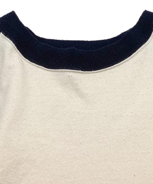 BLURHMS（ブラームス）BLURHMS (ブラームス) Co/Silk Nep Baseball Raglan Tee BHS24S022 アイボリー サイズ:2の古着・服飾アイテム
