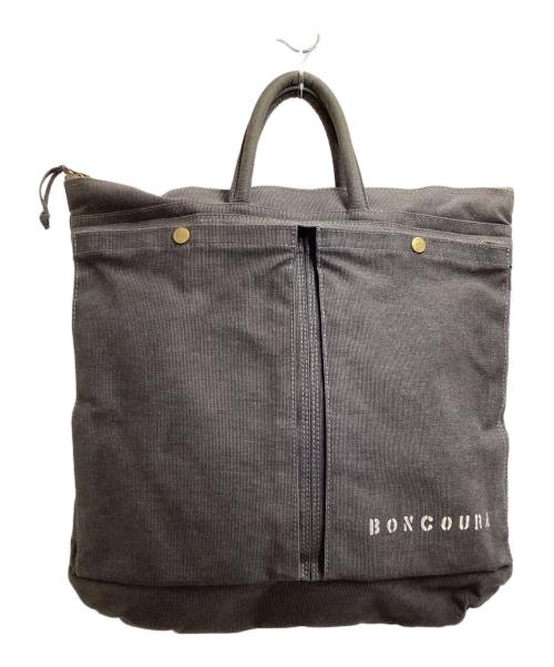 BONCOURA（ボンクラ）BONCOURA (ボンクラ) ヘルメットバッグ / helmet bag グレーの古着・服飾アイテム