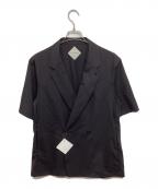 ETHOSENSエトセンス）の古着「Short sleeve jacket 1E123-32」｜グレー