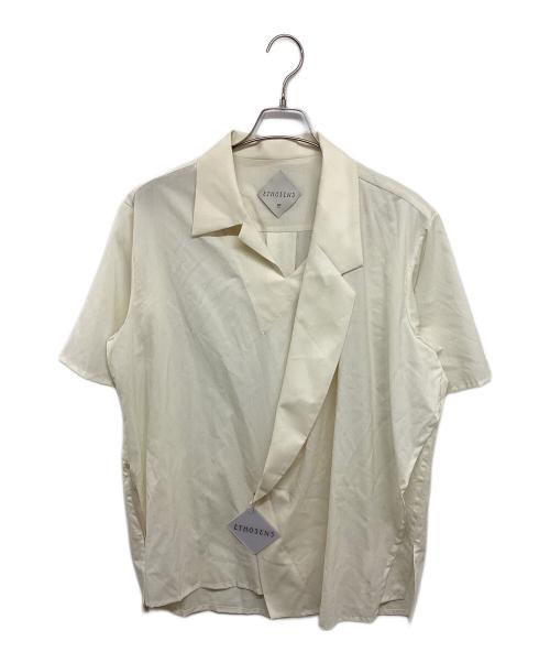 ETHOSENS（エトセンス）ETHOSENS (エトセンス) Gilet shirt ベージュ サイズ:3の古着・服飾アイテム
