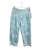 NEZU YOHINTENネヅヨウヒンテン）の古着「FAKEDENIM 2P PT 100617」｜ブルー