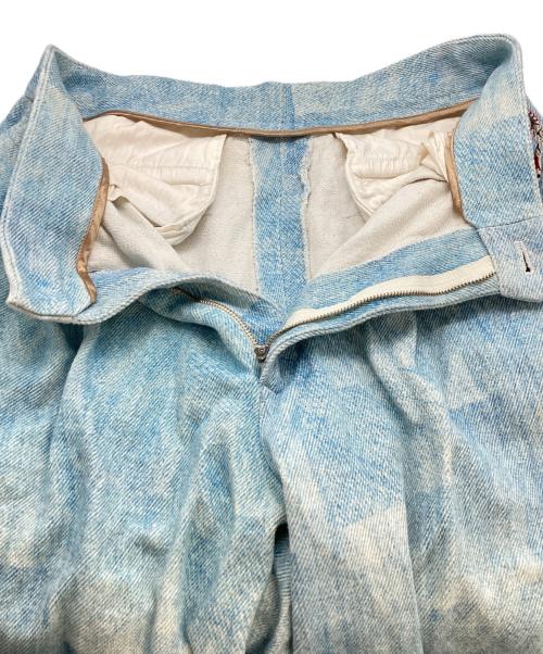 NEZU YOHINTEN（ネヅヨウヒンテン）NEZU YOHINTEN (ネヅヨウヒンテン) FAKEDENIM 2P PT 100617 ブルー サイズ:2の古着・服飾アイテム
