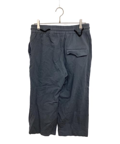 ETHOSENS（エトセンス）ETHOSENS (エトセンス) GEORGETTE PIN TUCK PANTS ブルー サイズ:3の古着・服飾アイテム