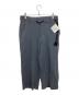 ETHOSENS（エトセンス）の古着「GEORGETTE PIN TUCK PANTS」｜ブルー