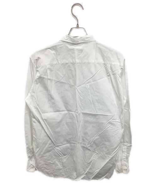 COMME des GARCONS HOMME PLUS（コムデギャルソンオムプリュス）COMME des GARCONS HOMME PLUS (コムデギャルソンオムプリュス) グラフィックプリントシャツ AD2014 PO-B043 ホワイト サイズ:Mの古着・服飾アイテム