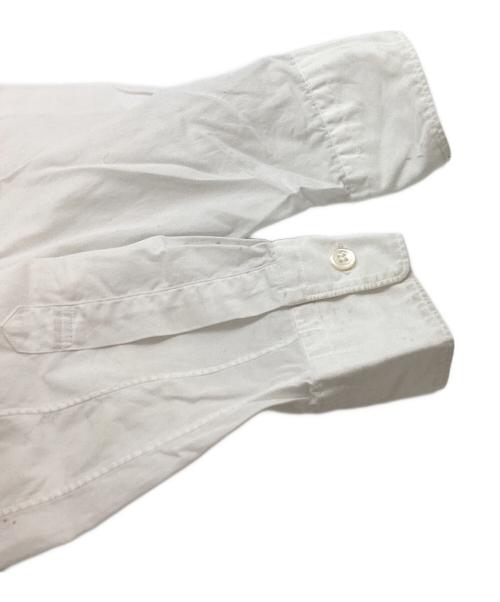 COMME des GARCONS HOMME PLUS（コムデギャルソンオムプリュス）COMME des GARCONS HOMME PLUS (コムデギャルソンオムプリュス) グラフィックプリントシャツ AD2014 PO-B043 ホワイト サイズ:Mの古着・服飾アイテム