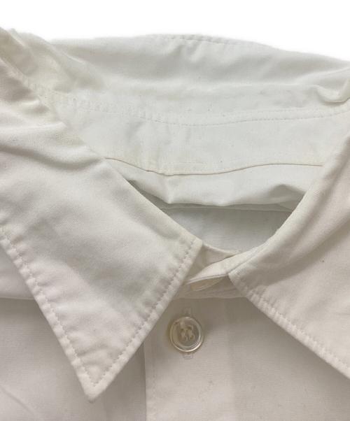 COMME des GARCONS HOMME PLUS（コムデギャルソンオムプリュス）COMME des GARCONS HOMME PLUS (コムデギャルソンオムプリュス) グラフィックプリントシャツ AD2014 PO-B043 ホワイト サイズ:Mの古着・服飾アイテム