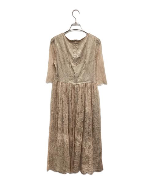 Sybilla（シビラ）Sybilla (シビラ) レースドレス GDEGJ-04890 ベージュ サイズ:Mの古着・服飾アイテム