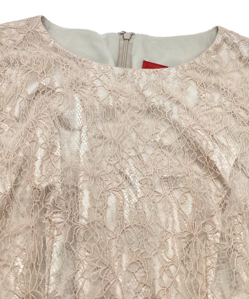 Sybilla（シビラ）Sybilla (シビラ) レースドレス GDEGJ-04890 ベージュ サイズ:Mの古着・服飾アイテム