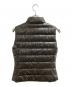 MONCLER ワンポイント ロゴ ダウンベスト / Logo don best / ガーニー ジレ / GHANY GILET / 120934830105 / モルドバ製 / Made in MOLDAVIA オリーブ サイズ:1：28000円
