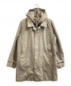 C.P COMPANYシーピーカンパニー）の古着「ライナーフーデッドコート / 49187668/737 / 08AW」｜ベージュ