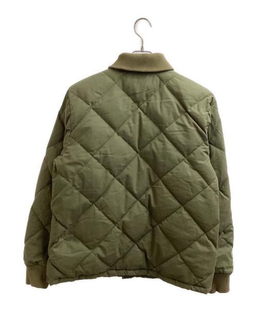 REMI RELIEF（レミレリーフ）REMI RELIEF (レミレリーフ) BEAMS PLUS (ビームスプラス) 別注Quilt Down Jacket / 別注キルトダウンジャケット オリーブ サイズ:Mの古着・服飾アイテム