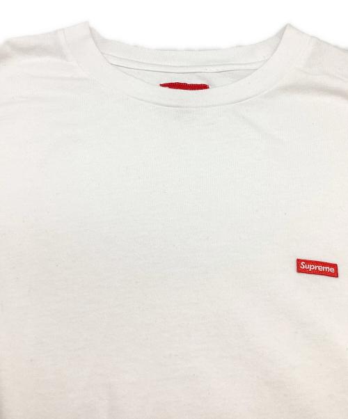 SUPREME（シュプリーム）SUPREME (シュプリーム) Small Box Logo L/S Tee スモールボックスロゴL/S Tee ホワイト サイズ:Mの古着・服飾アイテム