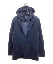 POLO RALPH LAUREN（ポロ・ラルフローレン）の古着「レイヤードテーラードジャケット」｜ネイビー