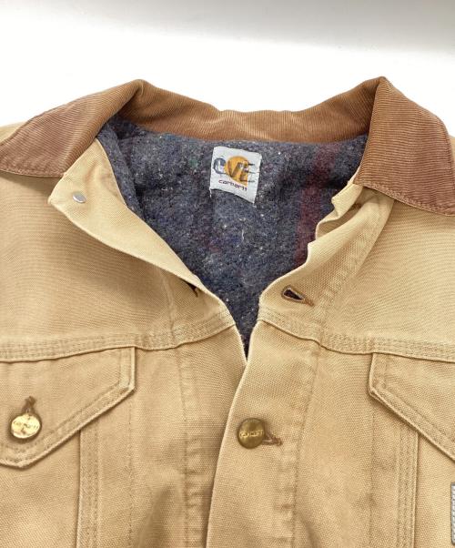 CarHartt（カーハート）CarHartt (カーハート) トラッカージャケット ベージュ サイズ:表記なしの古着・服飾アイテム