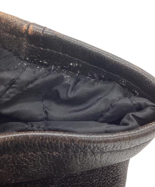 MORGAN PRODUCTION（モルガン プロダクションズ）MORGAN PRODUCTION (モルガン プロダクションズ) レザートラッカージャケット ブラック サイズ:44の古着・服飾アイテム