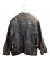 MORGAN PRODUCTION (モルガン プロダクションズ) レザートラッカージャケット ブラック サイズ:44：10000円