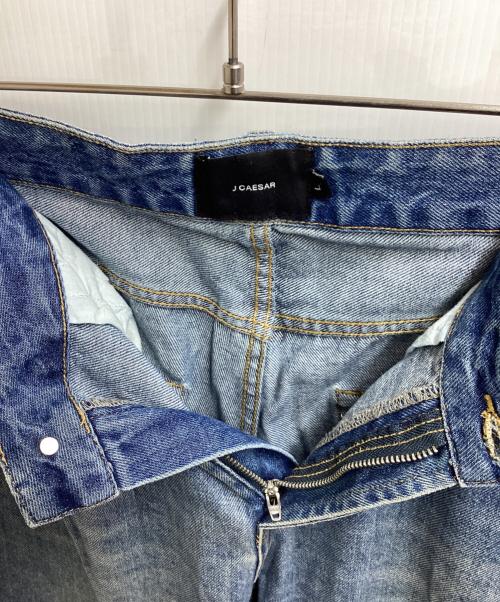 JCAESAR（ジェイシーザー）JCAESAR (ジェイシーザー) デニムパンツ インディゴ サイズ:Lの古着・服飾アイテム