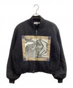 SASQUATCHfabrix.サスクワッチファブリックス）の古着「“横田基地” FLIGHT JACKET / 22AW-JKM-002」｜ブラック