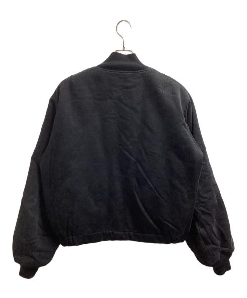 SASQUATCHfabrix.（サスクワッチファブリックス）SASQUATCHfabrix. (サスクワッチファブリックス) “横田基地” FLIGHT JACKET / 22AW-JKM-002 ブラック サイズ:Lの古着・服飾アイテム