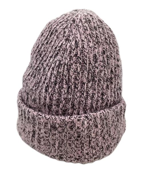 GANNI（ガニー）Ganni (ガニー) OVERSIZED WOOL BEANIE / オーバーサイズウールビーニー ピンクの古着・服飾アイテム