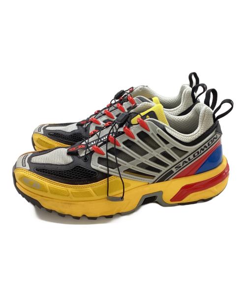 SALOMON（サロモン）SALOMON (サロモン) ACS PRO ADVANCED 'Lemon Black'　472989 グレー サイズ:28cmの古着・服飾アイテム